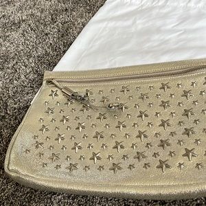 Jimmy Choo zippered clutch !  Gorgeous. Like new!